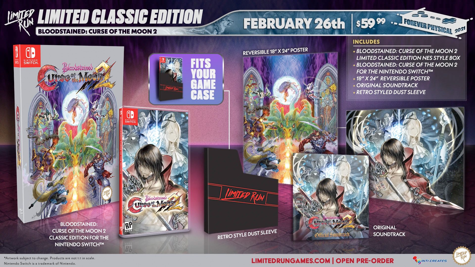 Tom duBois is back for the Classic Edition of Bloodstained: Curse of the Moon 2