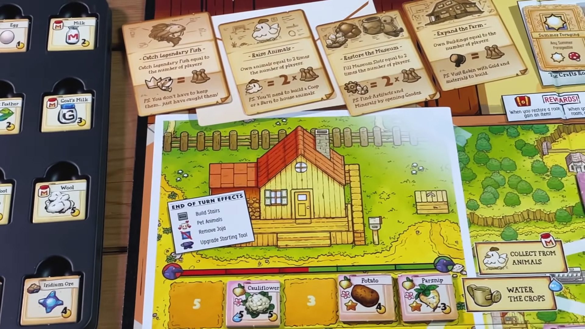 They condensed Pelican Town into a board game.