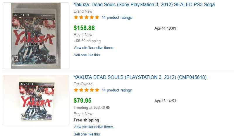 Yakuza: mirusių sielų sąrašas